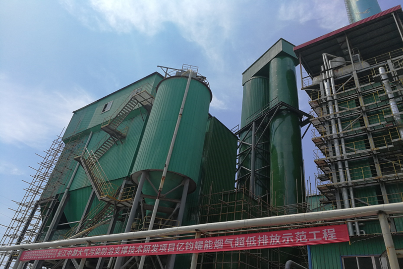 1000T/D浮法玻璃生產線 SDS干法脫硫+NID脫硫布袋除塵+SCR脫硝超低排放項目